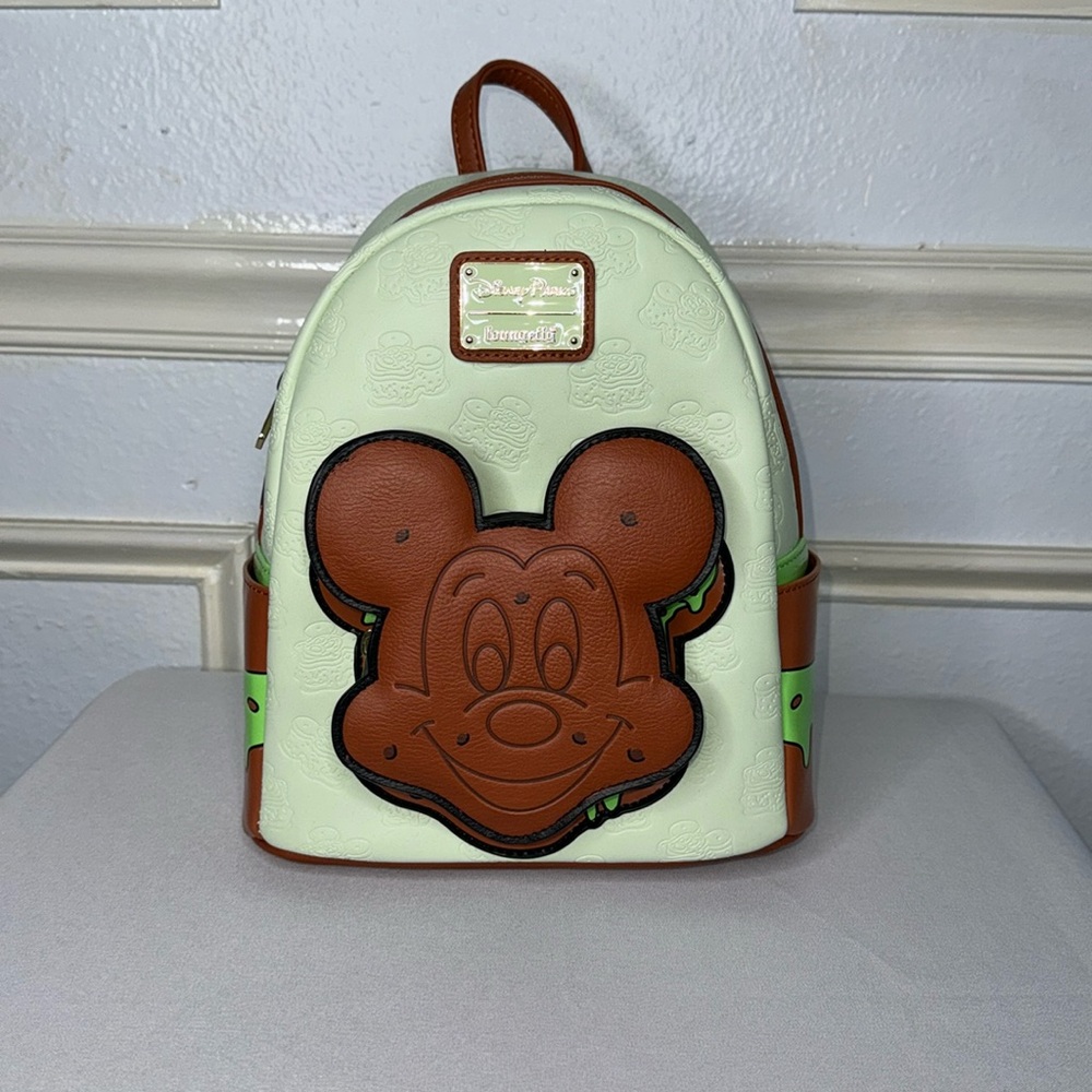 Mickey Mouse Ice Cream Sandwich Loungefly Mini Backpack